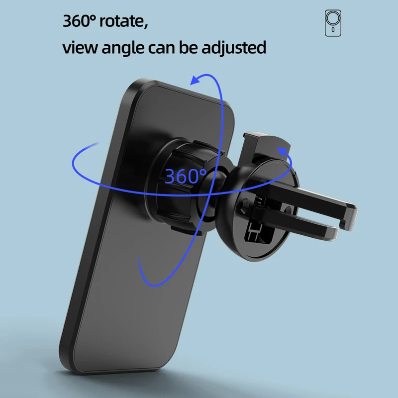 

Magsafe Fast Magnetic Wireless Charger Holder For iPhone 12 Mini Pro Max Magsafe Fast Charging Wireless Charger Car Phone Holder