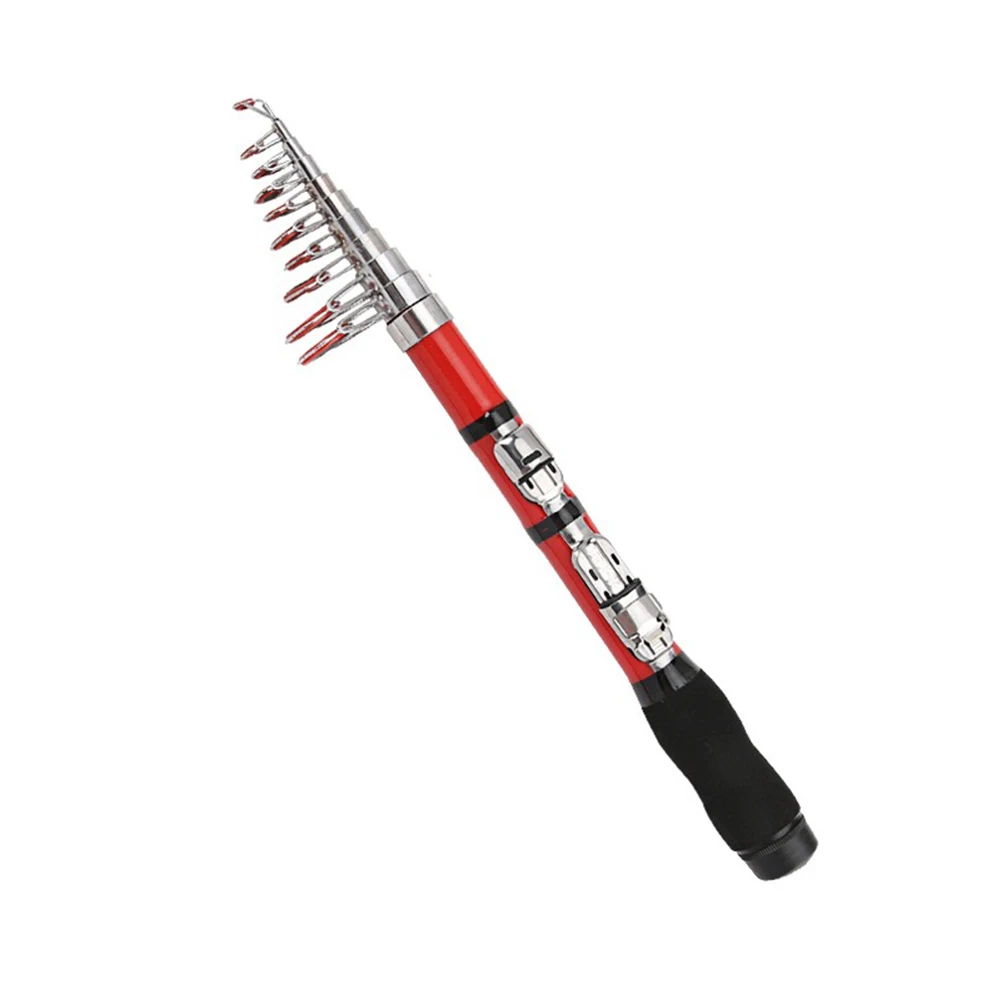 Профессиональная телескопическая удочка из стекловолокна выдвижная для