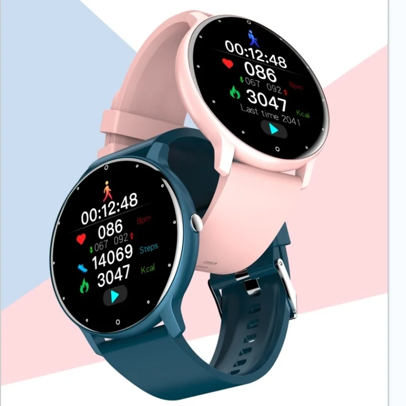 

New Smart Clock Ultra Thin HD Screen Fitness Practice Heart Rate Sleep Monitoring Men and Women Fashion Smartwatch Android IOS