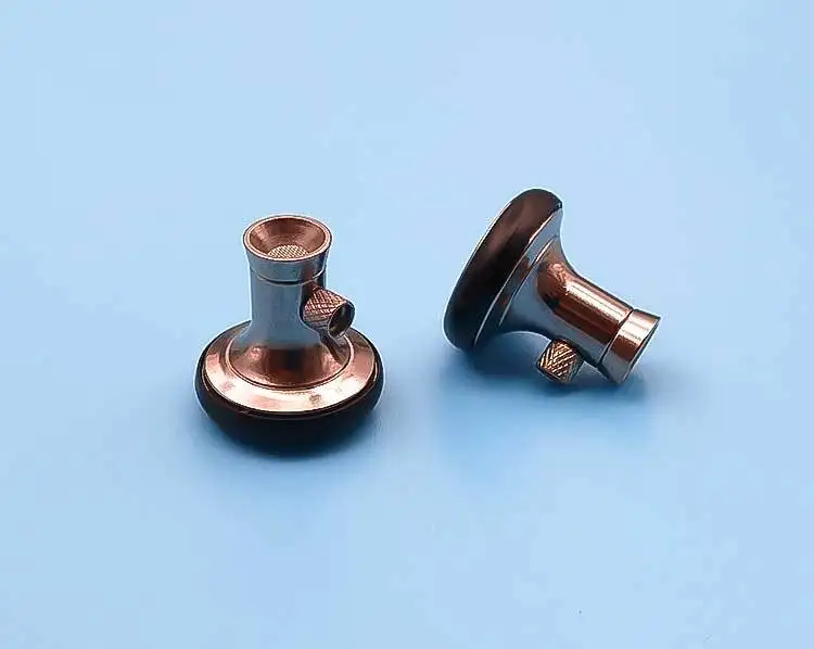 Длинный клаксон из чистой меди титановая оболочка для наушников сделай сам