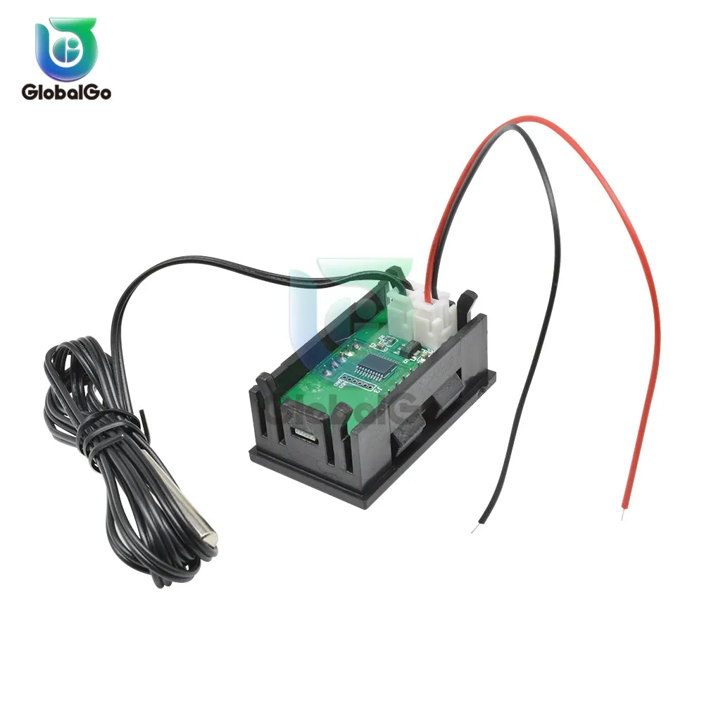 Удобный комнатный мини датчик температуры с цифровым ЖК дисплеем 0 56 дюйма