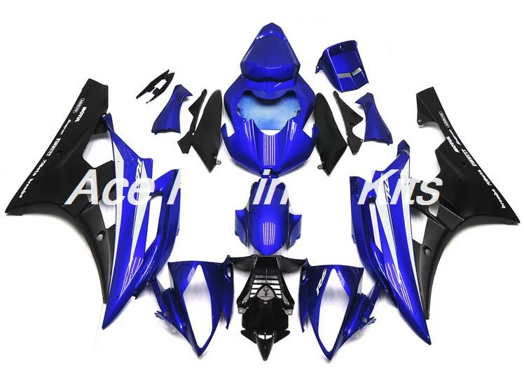 

Новые полные обтекатели, подходят для Yamaha YZF 600 R6 06 07 YZF-R6 2006 2007, комплект обтекателей из АБС-пластика для мотоцикла, синий обтекатель