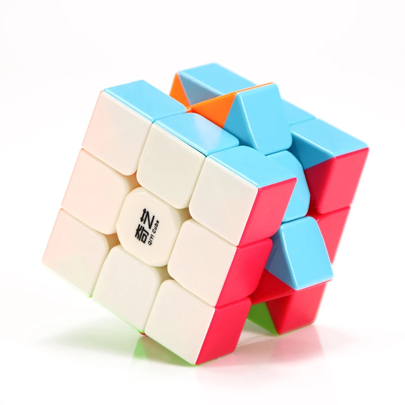 

QiYi Warrior W 3x3x3 профессиональный магический куб, соревнование, скоростные Кубики-головоломки, игрушки для детей, кубики для игры, 6 цветов
