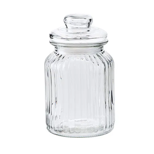 950ML Стеклянная бутылка для меда, варенья, бутылка разных зерен, фермент, маринованный овощ, банка для хранения, стеклянная бутылка LM01251411 - Цвет: 950ML