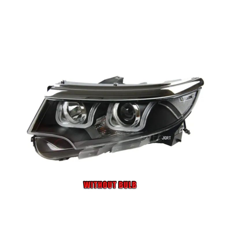 without bulb version 2 шт. автомобильный стиль светодиодный фары для Ford Edge 2011- для Edge Головной фонарь светодиодный DRL Объектив двойной луч H7 HID Xenon bi xenon объектив - Цвет: without bulb version