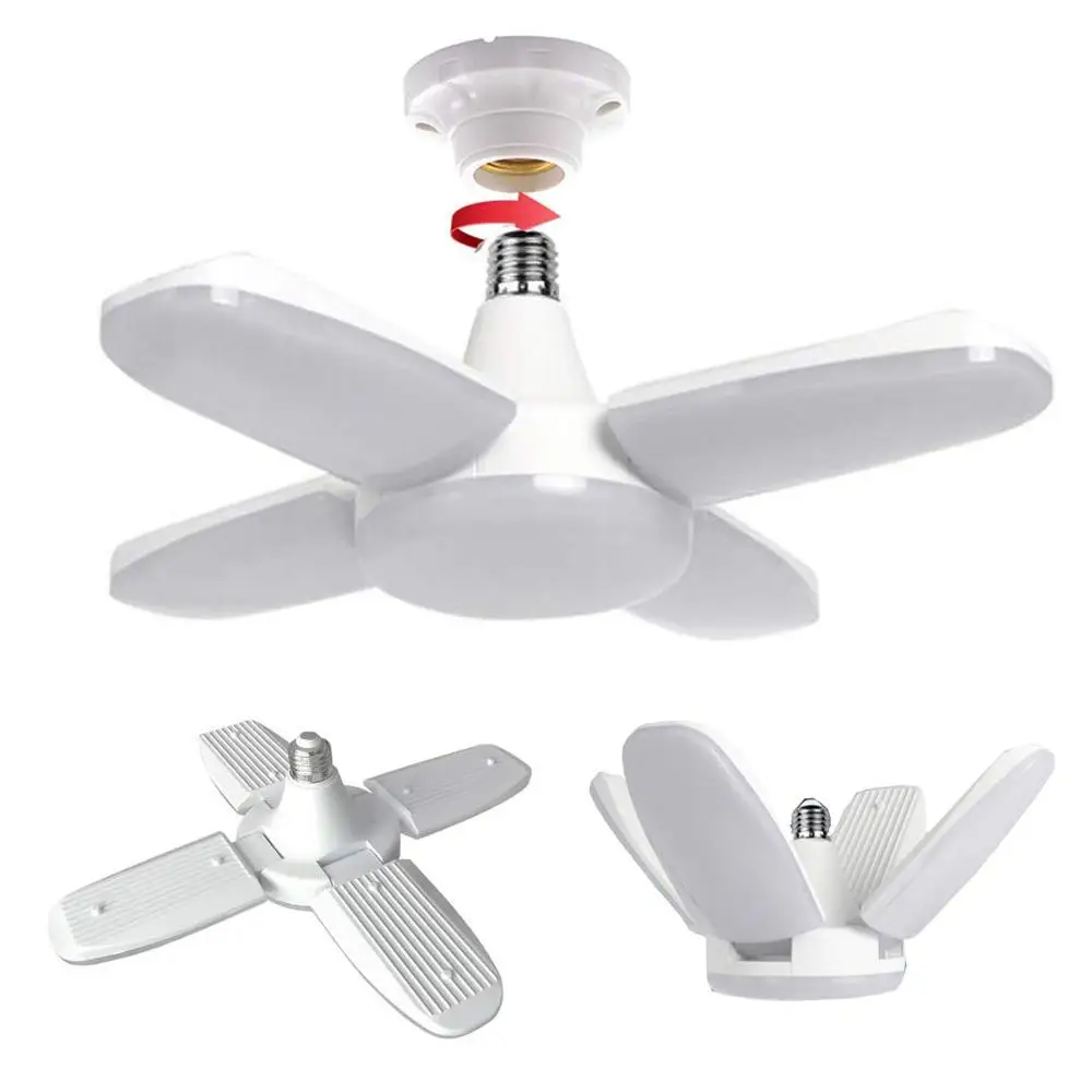 Светодиодный рабочий потолочный светильник для гаража 60 Вт 4000lm E27 креативные