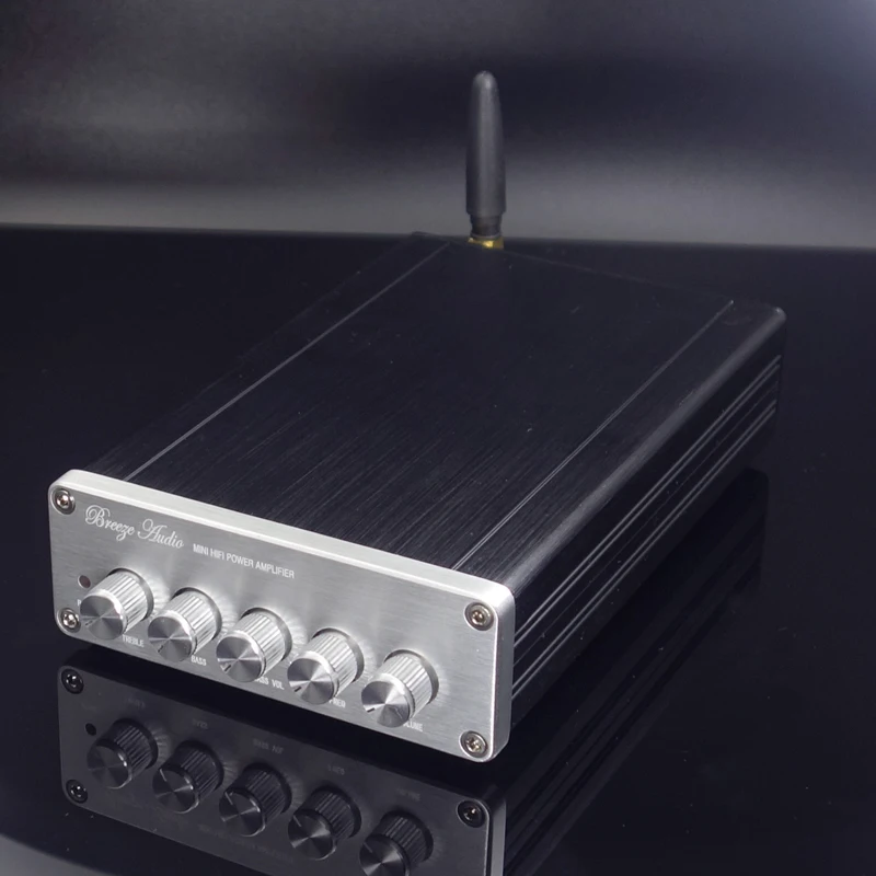 Новая обновленная версия 4,2 Bluetooth 2,1 каналов 200 Вт TPA3116D2 цифровой аудио усилитель звук хороший, бас сильный