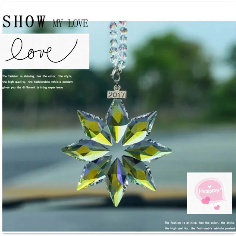 Хит продаж 2020 аксессуары для интерьера автомобиля кристальная Подвеска honda pilot kia