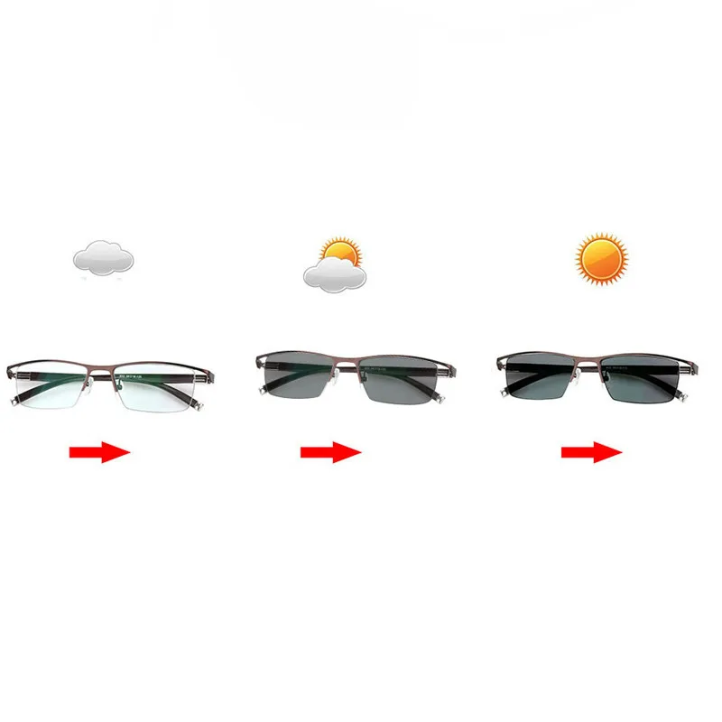 IBOODE для мужчин и женщин полуоправа очки близорукости Женские Мужские квадратные