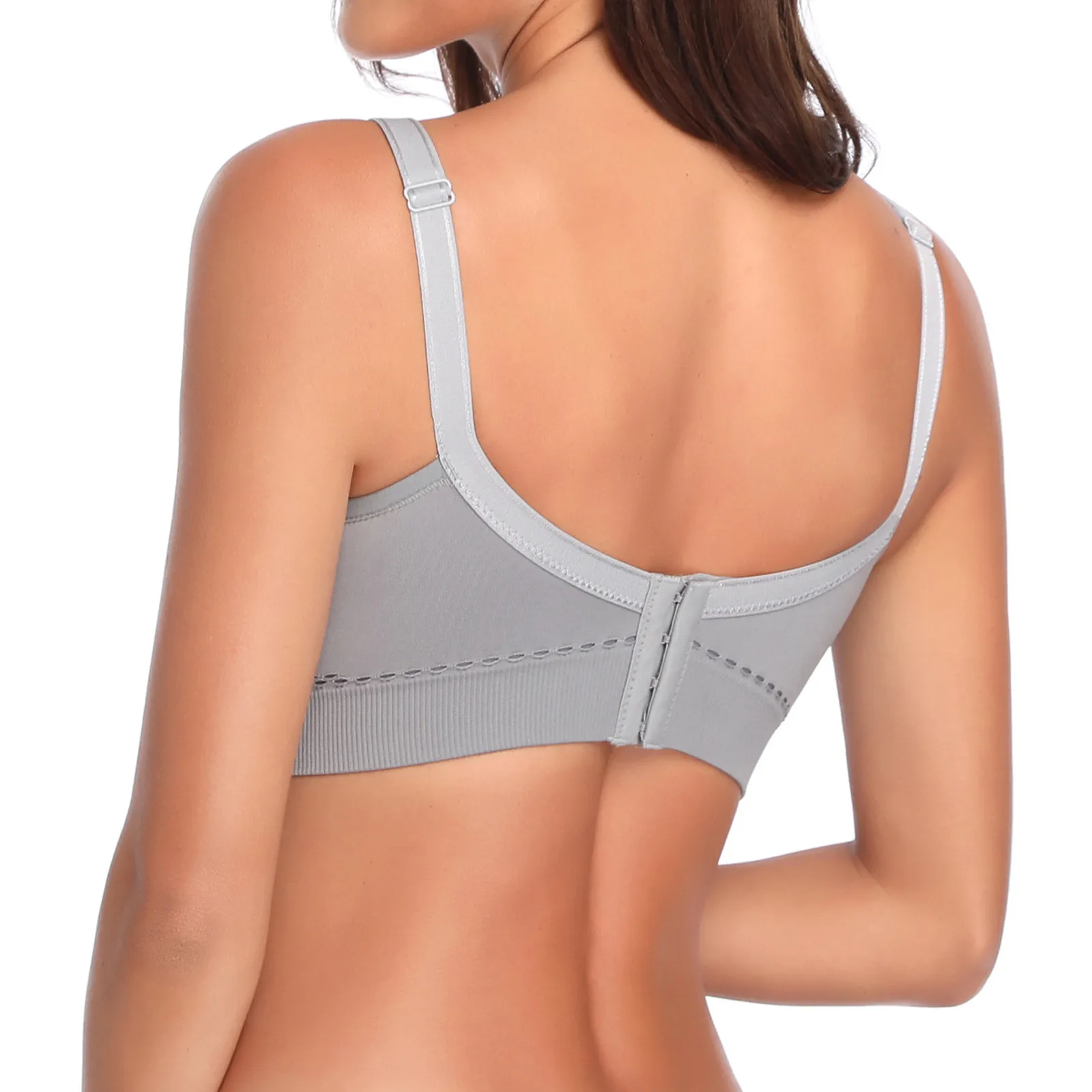 

Soft Bralette Seamless Bras for Women Wireless Push Up Front Closure Bra Comfortable Multicolor Underwear Ladies Sexy Lingerie