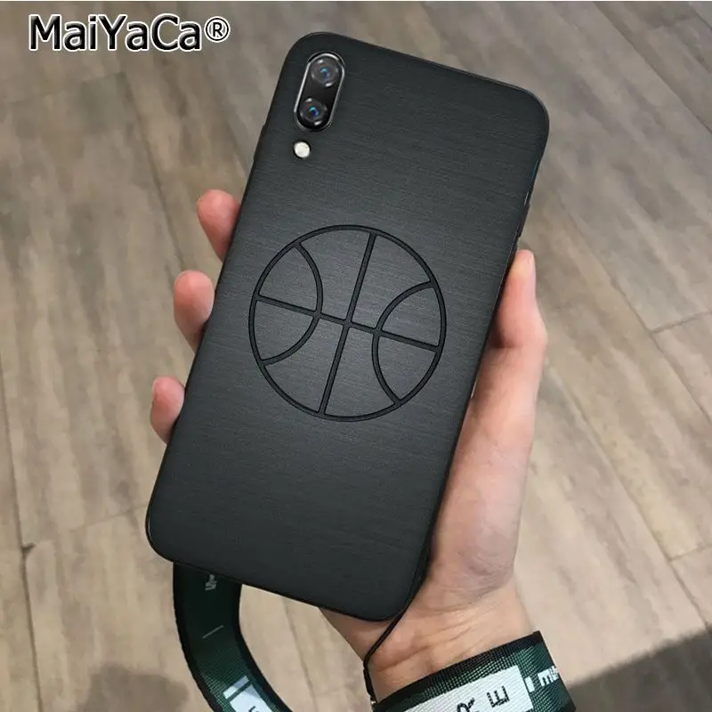 MaiYaCa баскетбольная корзина TPU мягкий высококачественный чехол для телефона Huawei P10