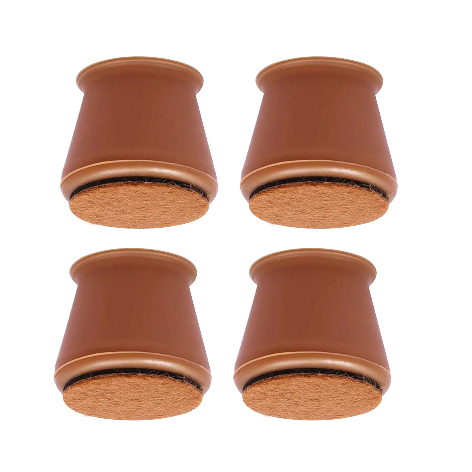 

4PCS Felt Table Chair Protective Cover No Scratches& No Noise Felt Table Chair Protective Cover No Scratches& No Noise