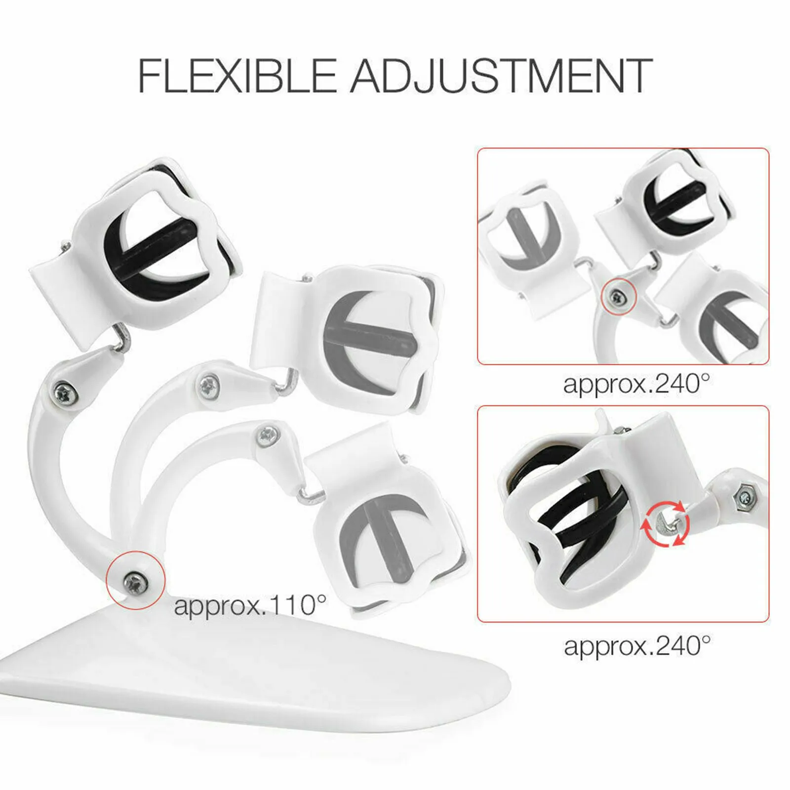 Hand Free Гель-лак для ногтей бутылка Держатель гибкий Регулируемый наклон