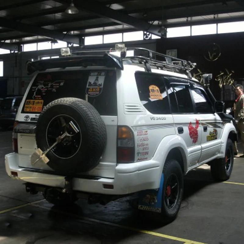 Автомобиль Стайлинг ABS пластик Неокрашенный праймер цвет задний багажник крыло