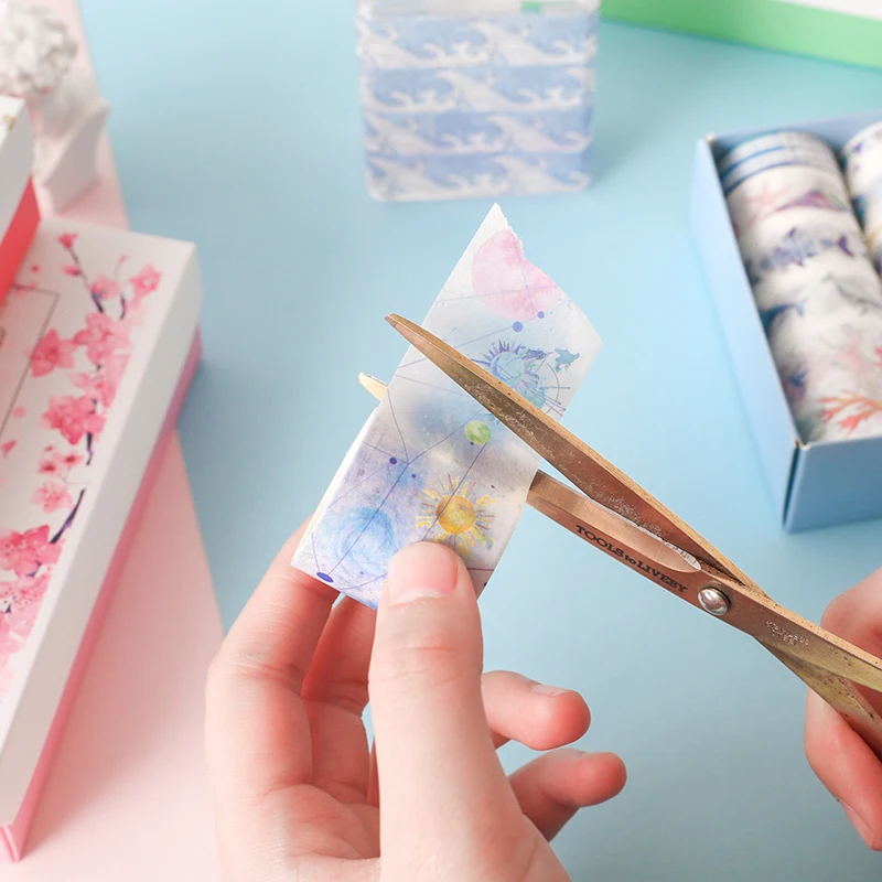 Набор из 20 предметов для ручной книги и бумажной ленты инструмент