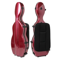 batesmusic violin carbon fiber full size violin case 44 violin accessories large storage space straps hygrometer