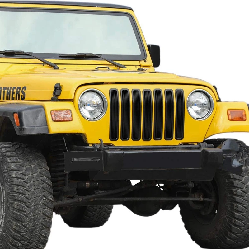 Передняя сетка на зажиме для Jeep Wrangler TJ и Unlimited 1997-2006 | Автомобили мотоциклы