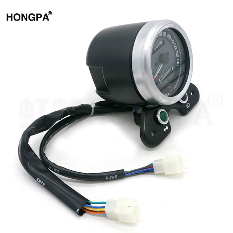 Мотоцикл одометр спидометр ЖК цифровой датчик W/Свет USB зарядное устройство