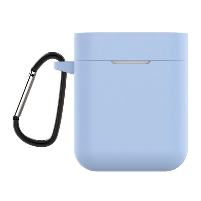 08 Силиконовый чехол для наушников с карабином для Xiaomi Air Pro Bluetooth, беспроводной защитный чехол для гарнитуры, защитный чехол - Цвет: 08