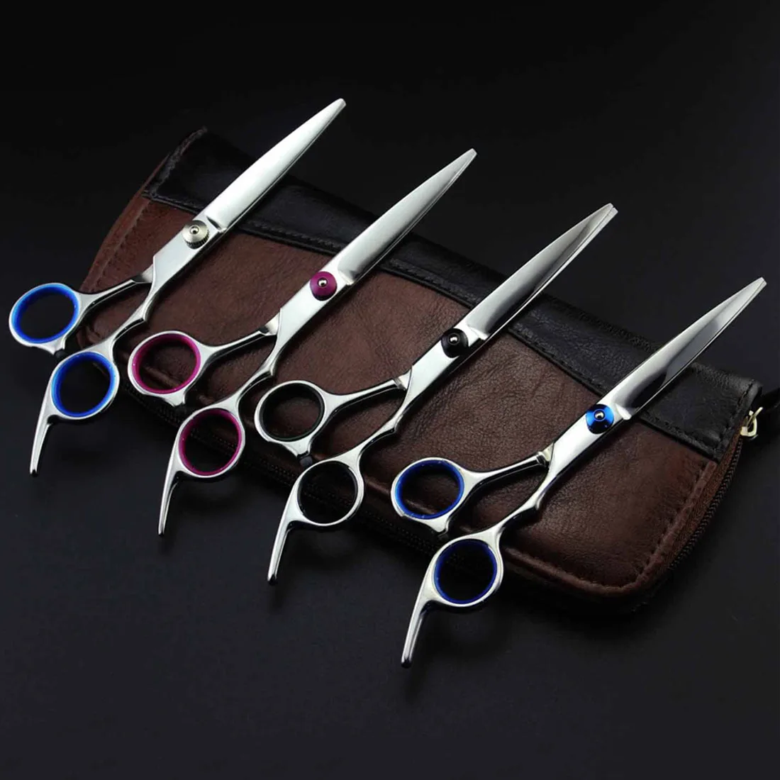 

6.0 inch 4cr Professional hair scissors cutting barber makas hair scissor salon scisors thinning shears hairdressing scissors