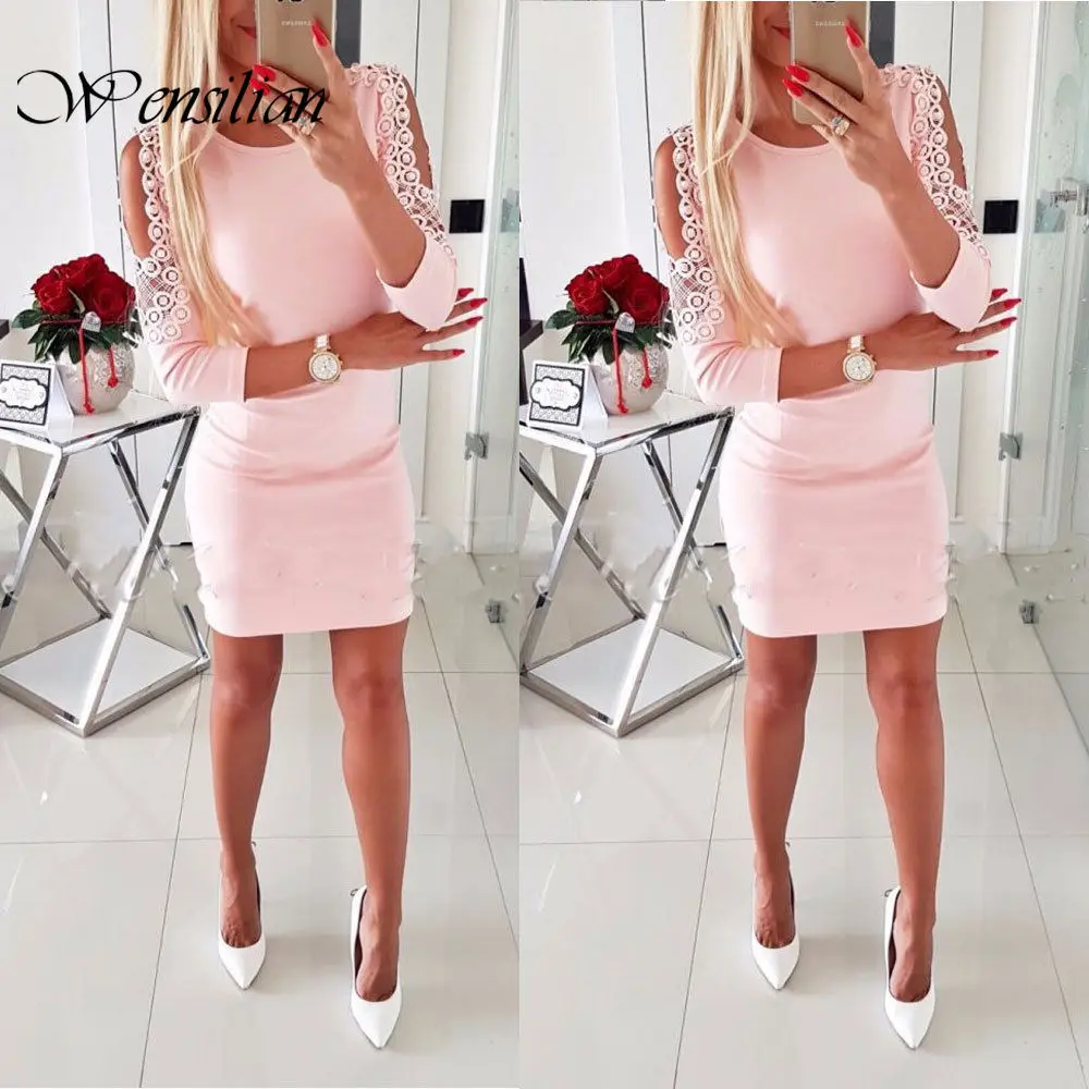 Бисером Клубное женское платье мини платья Вечерние пикантные Платье облегающее