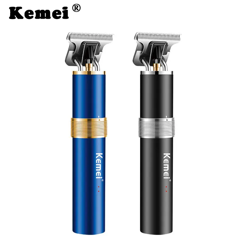 

Kemei 2 в 1 беспроводной триммер для волос сменный Магнитный клинок из углеродистой стали клипер для волос для мужчин режущий станок для стрижк...