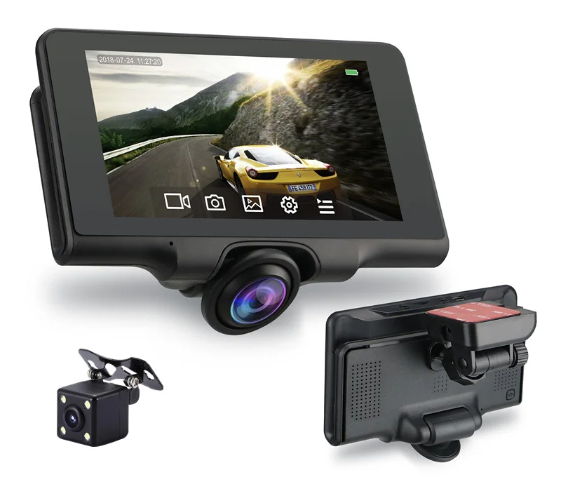

360 Degree Wide Angle View Driving Recorder Camera 1080P Car Black box
