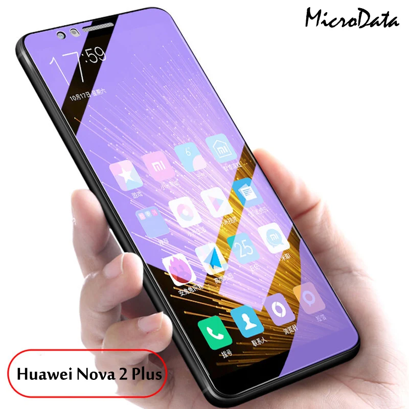 Закаленное стекло с защитой от синего излучения для Huawei Nova 4e 4 3 3i 3E 2 Lite Plus Защитное