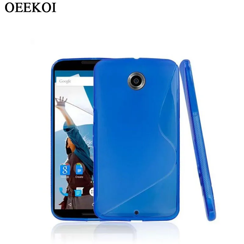 OEEKOI S Line Дизайн Мягкий ТПУ чехол для Moto G6 Plus/Nexus 6 | Мобильные телефоны и аксессуары