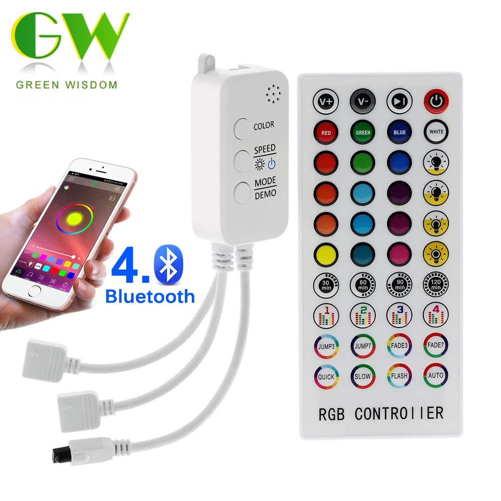 Светодиодный пульт дистанционного управления RGB 12 В постоянного тока Bluetooth