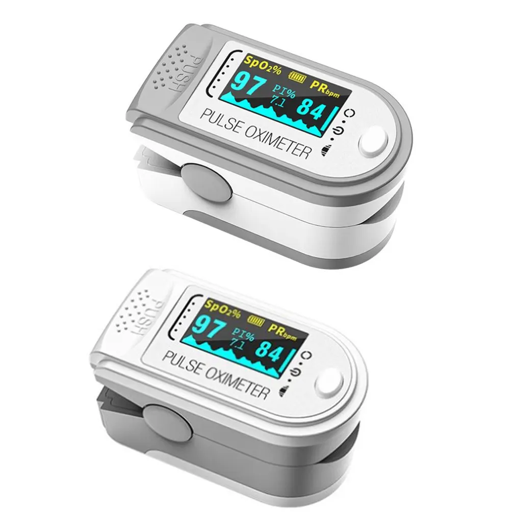 

Пульсоксиметр Пальчиковый портативный с зажимом для измерения пульса и уровня кислорода в крови