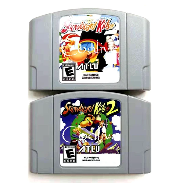 Kids Series Video Game Accessories Memory Cartridge Card For 64 Bit Console Eu Pal Version