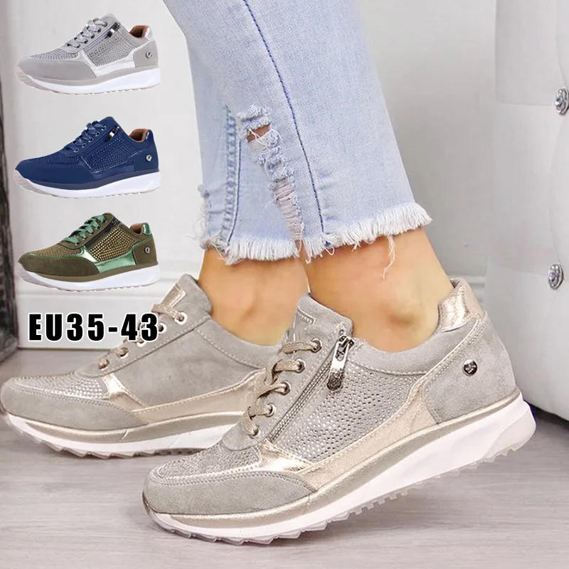 

women's Shoes Wedges Sneakers Women Vulcanize Shoes Women Shoes Fashion Girls Sport Footwear Loafer