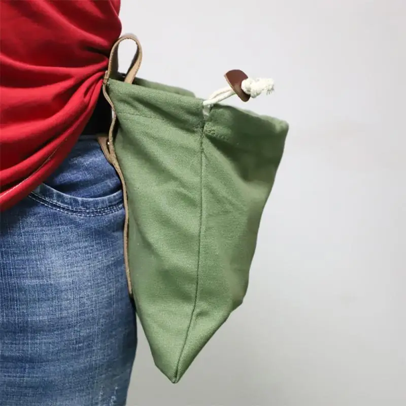 

Camping Outdoor Foraging Bag Storage Bag Multifunctional Outdoor Tool Pouch Fruit Picking Bag Waist Hanging Tool BagStorage Bags