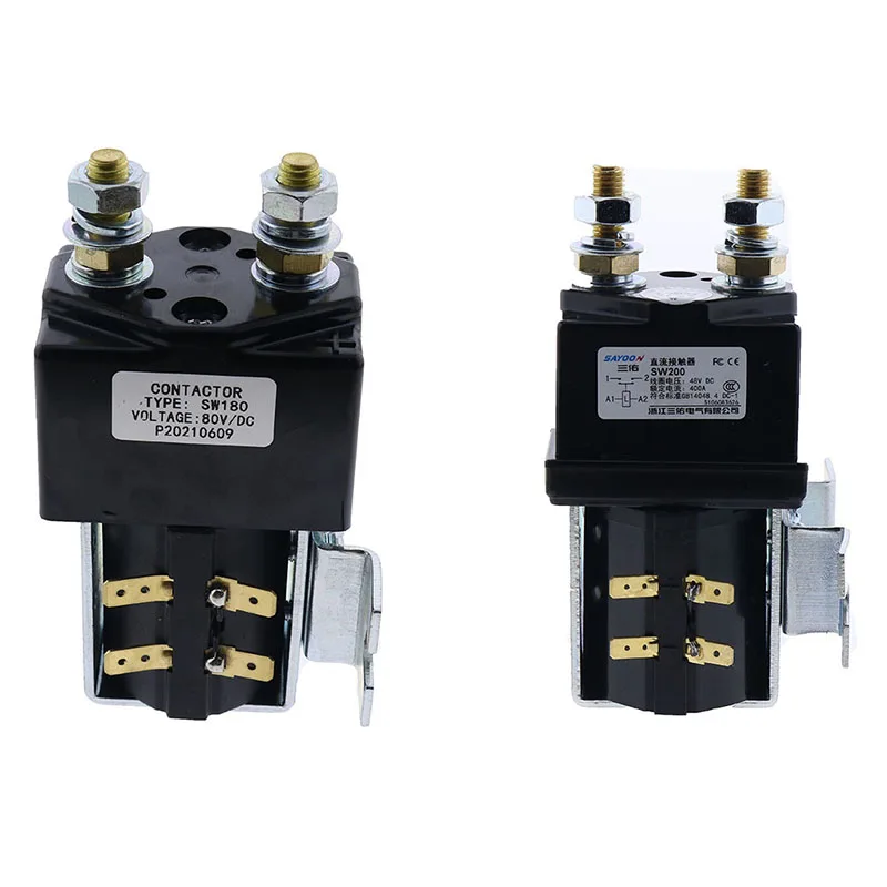 

Соленоид SW80-2028P 48 в 400 А + соленоид SW180 DC 80 в для автомобиля Yamaha Golf Cart Club Albright Curtis ZAPI B4SW11