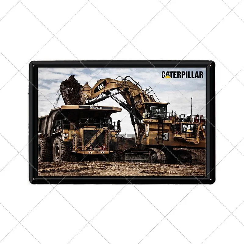 

Металлический постер hohappyme 20x30 см