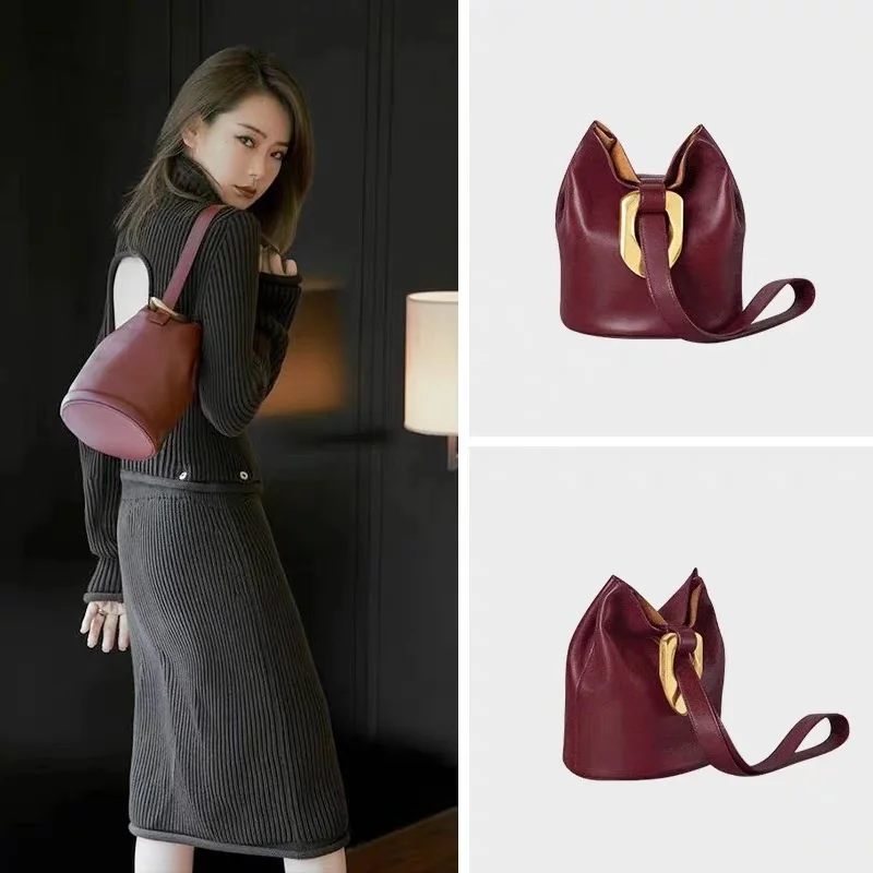 Падение в упаковке Bag In из натуральной кожи известных Брендовая дизайнерская