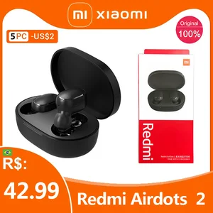 Tws-наушники Xiaomi Redmi Airdots 2, беспроводные, Bluetooth, стерео, с микрофоном