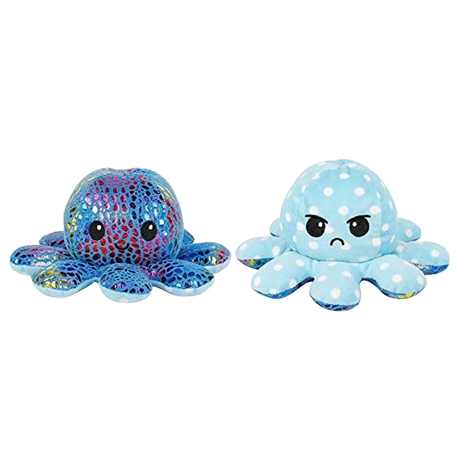 

Cute Pink Animal Octopus Doll Double-sided Flip Animal Plush Toys Release Stress Octopus omiornica pluszak Octopu Plush Doll
