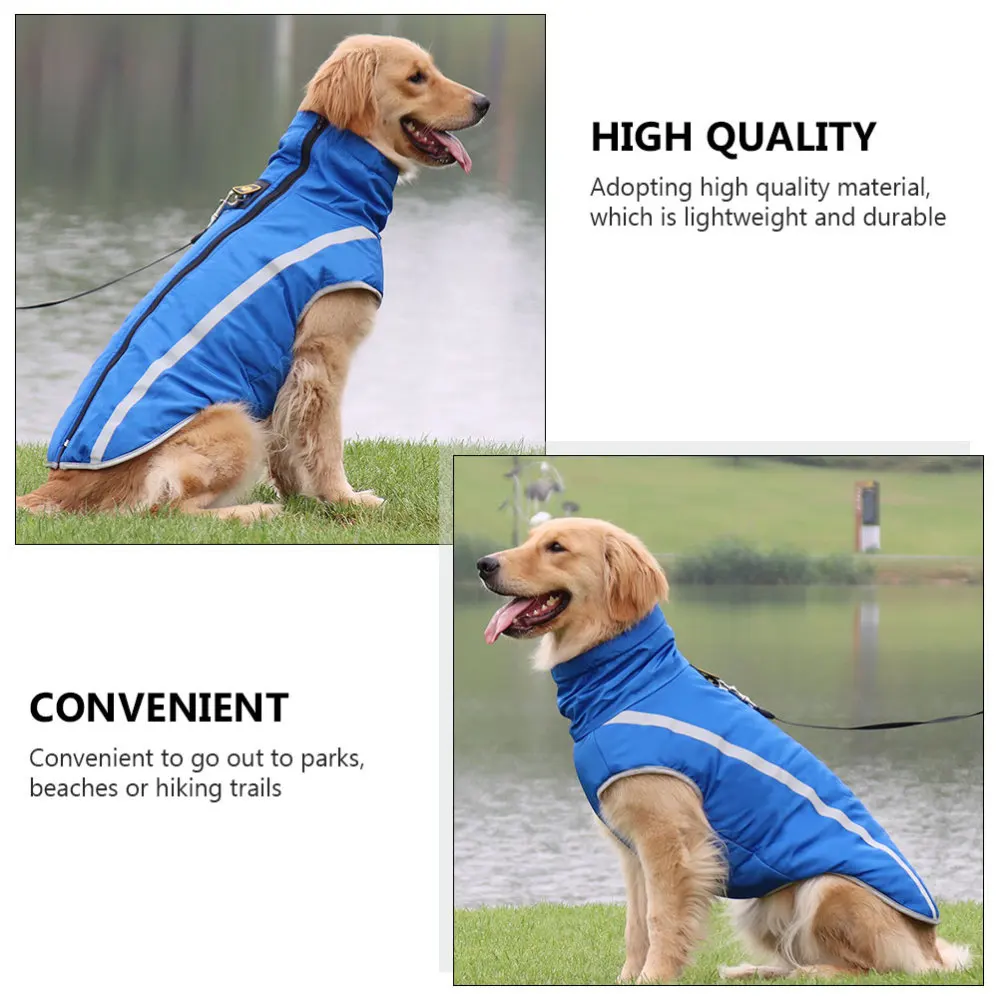 

1pc Pet Dog Clothes Thickened Dog Coat Outdoor Dog Clothes Pet Dog Costume