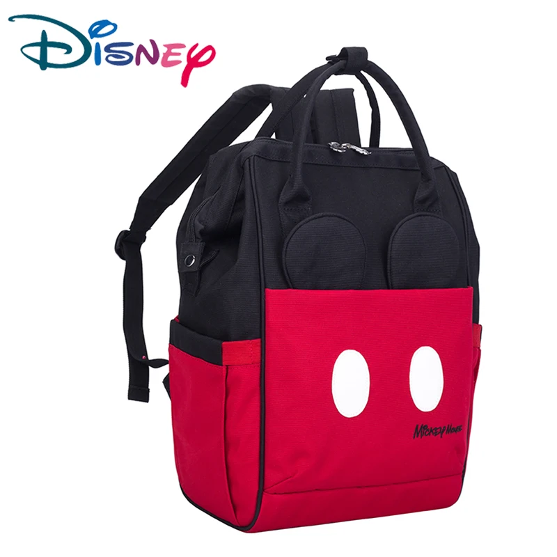disney мама пеленки рюкзак Сумки для подгузников изоляции сохраняющий тепло; сумка для бутылок с Крючки для прогулочных колясок для новорожденных DPB16