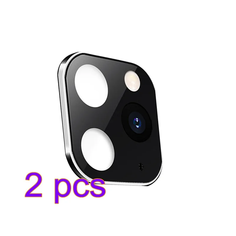 2pcs No.3 silver 1/2 шт. для iPhone Apple iPhone X XS MAX секунд изменение для 11Pro для iPhone 11 PRO MAX наклейка на рассеиватель изменение Камера Защитная крышка - Цвет: 2pcs No.3 silver
