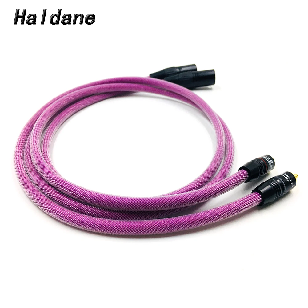 

Haldane HIFI SNAKE-1RCA to XLR Male Cable 3pin XLR Balanced Reference Interconnect Audio Cable for XLO HTP1 Cable