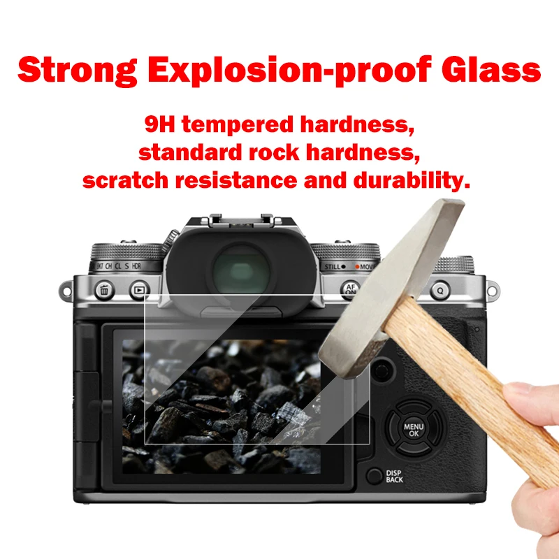 Стекло для камеры Fuji XT4 закаленное ультратонкое протектор экрана Fujifilm X-T4 - купить
