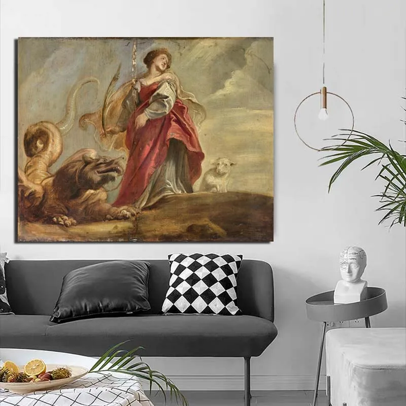 

Peter Paul Rubens Oil Sketches Canvas Painting Posters Prints Marble Wall Art Painting Decorative Picture Modern Home Decoration