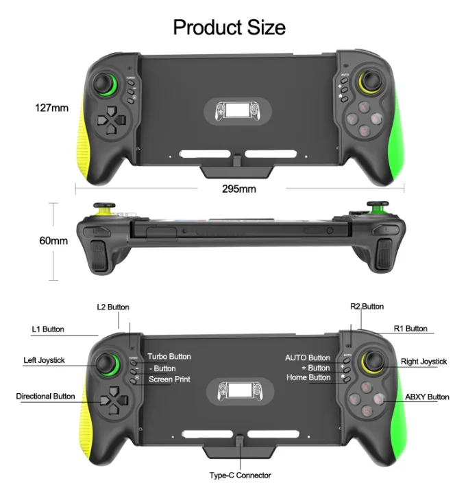 STK-7037 Новинка для N-Switch консоли беспроводной геймпад bluetooth видеоигр USB джойстик