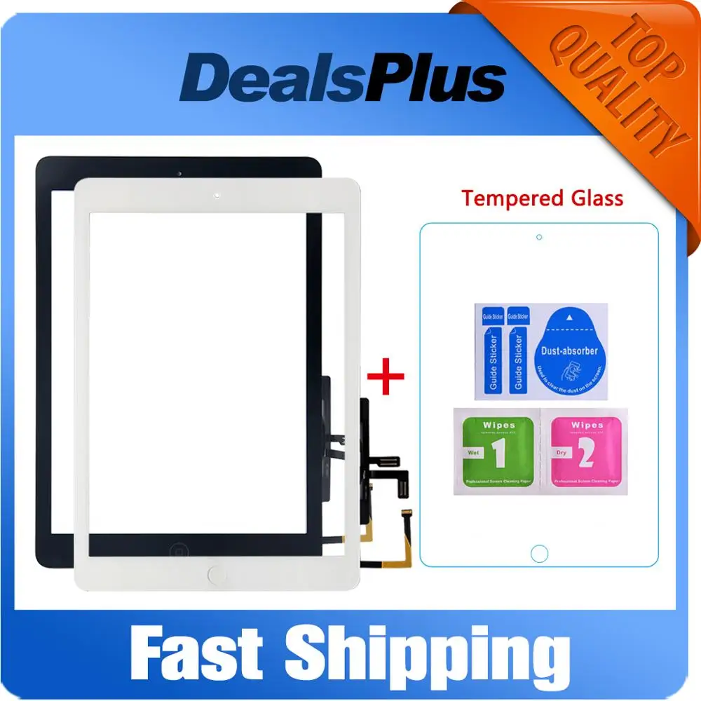 Новый сенсорный экран + кнопка Home гибкий кабель держатель камеры для iPad Air 1 5 A1474