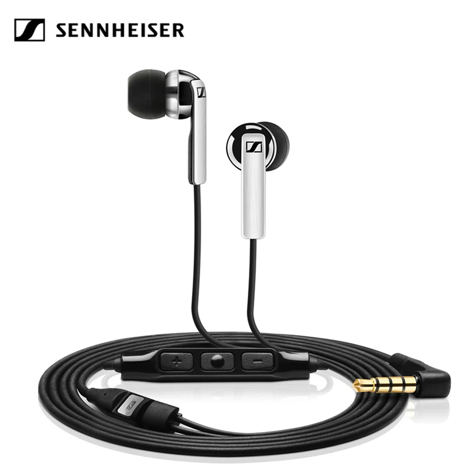 Проводные наушники Sennheiser CX 2.00i 3 5 мм Спортивная стереогарнитура с линейным