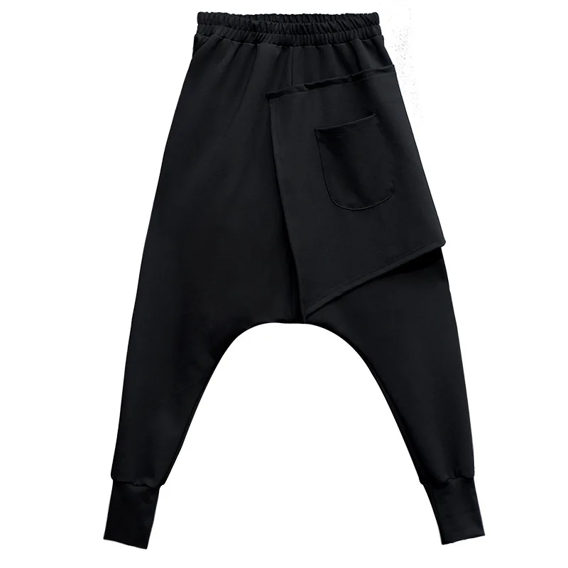 

Harajuku Joggers Wide Leg Pants Women Trousers Plus Size High Waist Pants Streetwear Korean Black Casual Pant Femme LT703S50