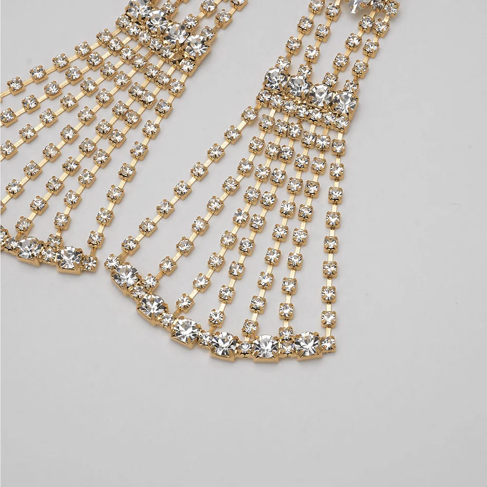 Модные ювелирные изделия в стиле &quotБохо&quot новые женские кристаллы Rhinestone линии